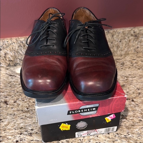 Florsheim Brown and Black Oxford Dress Shoes main image 5
